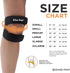 Cho-Pat Dual Action Double-Layer Adjustable Knee Strap, Pain Relief for Chondromalacia, Osgood Schlatter’s, Tendonitis, and Meniscus Tears, Large...