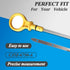 Engine Oil Level Dipstick Indicator Compatible for Ford Edge Escape Explorer Focus Fusion Taurus, for Lincoln Continental MKC MKT MKX MKZ Replace ...