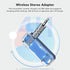 Bluetooth Transmitter Receiver, 2 in 1 Wireless Bluetooth Adapter Bluetooth Aux Adapter for Car Tv Home Stereo, Black...