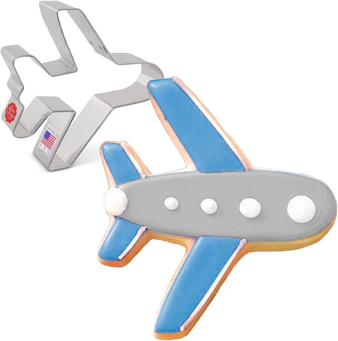 Ann Clark Cookie Cutters Airplane Cookie Cutter, 4" Made in USA...