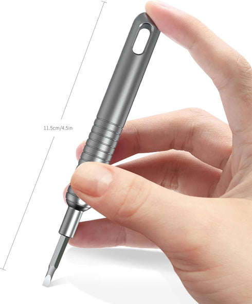 Portable 31in1 Precision Screwdriver Kit with Magnetic Screw Holders and 30 pcs S2 Steel Bits for Smartphone Watch Laptops Eyeglasses iPad Compute...