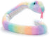 The Petting Zoo Snake Stuffed Animal Plushie, Ombrez Zoo Animals, Rainbow Snake Plush Toy 54 inches...