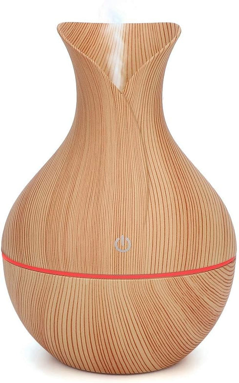 Humidifiers High Capacity Cool Mist Humidifier,for Bedroom,Babyroom, Living Room, Humidifiers (Light Wooden Grain)...