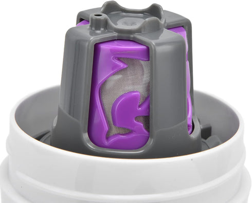 Zerodis Portable Drip Coffee Maker, 450ML Travelling Drip Coffee Machine Office Camping Hot and Cold Brew Coffee Makers for K Cup Capsules(gray)...