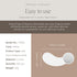 Project E Beauty 500pcs Disposable DIY Non-Woven Eye Mask Paper DIY Cotton Eye Care Mask | for Skincare & Spa Salon Use | Cosmetic Facial Paper fo...