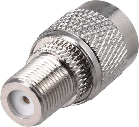uxcell TNC Male to F Female Brass Connector RF Coaxial Coax Adapter 1pcs...