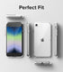 Ringke Fusion Compatible with iPhone SE 5G (3rd Gen, 2022) 4.7-Inch, iPhone SE 2020, iPhone 8/7 Case, Transparent Hard Back Shockproof Bumper Phon...