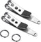 Deep Carry Knife Pocket Clip Nano, Multi-Purpose Pocket Suspension Clips for Keys, Flashlights, Knives - Stainless Steel (2 Pack)...