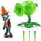 2 PCS Plants and Zombies Toys Action Figures Zombies PVZ Toys Set 1 2 Series Great Gifts for Kids and Fans,Birthday and Christmas Party...