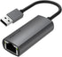 USB 3.0 Ethernet Adapter, WALNEW 1000Mbps Gigabit USB to Ethernet LAN Network Adapter, Aluminum USBA Male to RJ45 Female Cable Converter for MacBo...