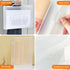 Marte Vanci Plastic Storage Box with Lid Portable A4 File Box with Handle Clear Project Case Bin A4 Letter Paper Document Organizer Storage Contai...