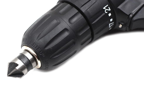 Chiloskit 5pc 5 Flutes 82 Degree Chamfer Countersink Deburring Drill Bit Set Crosshole Cutting Metal Tool Kit for Wood Metal Plastic, WoodWorking ...