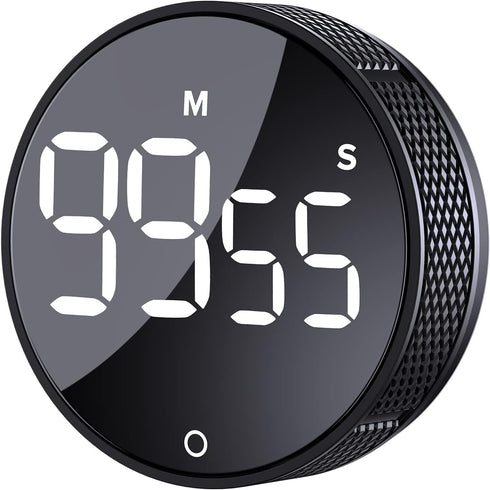 Digital Kitchen Timers, Visual timers Large LED Display Magnetic Countdown Countup Timer for Classroom Cooking Fitness Baking Studying Teaching, E...