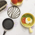 Mini Egg Frying Pan 4.7-Inch 3Pcs, Non-stick One Egg Frying Pan with Bakelite Handle, Cast-Iron Pot Designed for Eggs and Pancakes, All Stoves are...