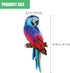 ARTIBETTER Large Metal Hornbill Wall Decor Tropical Bird Toucans Hanging Sculpture Metal Wall Art Pendant for Outdoor Patio Wall Fence Backyard Ga...