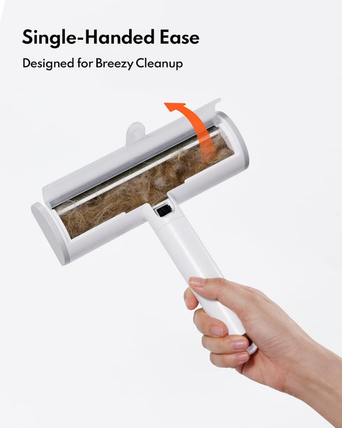 HomeRunPet Pet Portable Hair and Fur Remover, Reusable Lint Roller, Remove Cat and Dog Hair from Clothes, Couches, Furniture and Bedding. Multi Su...