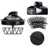 Electric Mixer, Electric Blender, with Scales Mixing Bowl, US Plug Automatic Dye Cream Blender for Hair Salon Home...