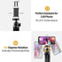 Sensyne Phone Tripod, Flexible Cell Phone Tripod with Phone Holder and Wireless Remote, Mini Travel Tripod Stand, Compatible with All Cell Phones,...