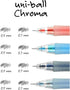 uni-ball CHROMA Mechanical Pencil, 0.7mm, HB #2, Cobalt Barrel, 12 Count...