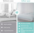 20pcs White Duvet Clips for Comforter Inside, Duvet Pins Set Keeps Comforter from Shifting, Duvet Cover Clips for Quilt, Decoration (White)...