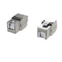 LINKUP - RJ45 Connectors Cat6A (2 Pack) Shielded Keystone Jack Zinc-Alloy Housing Modular Termination | 10G Easy Internet Tool Free Jacks | for Ca...