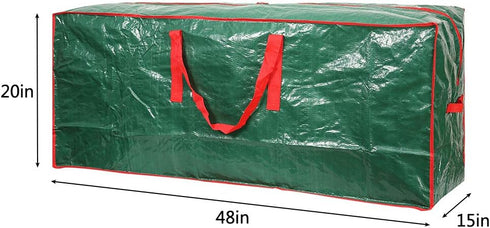 Sattiyrch Christmas Tree Storage Bag - Fits Up to 7.5 ft Holiday Xmas Disassembled Trees with Durable Reinforced Handles & Dual Zipper - Waterproo...