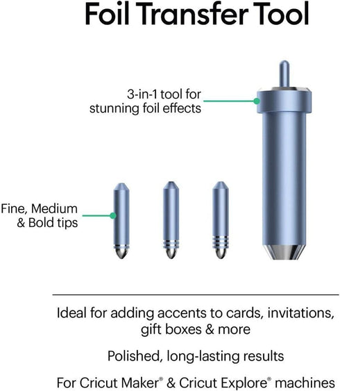 Cricut Machine Foil Transfer Tool Kit...