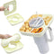 Snack Bowl for Stanley Cup with Upgraded Tight-Fitting Cover, Reusable Snack Tray with Lid Fits for Stanley 40 oz Tumbler with Handle, Stanley Acc...