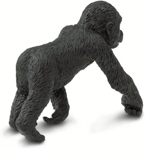 Safari Ltd. Lowland Gorilla Baby Figurine - Lifelike 3.3" Wildlife Figure - Educational Toy for Boys, Girls, and Kids Ages 3+...