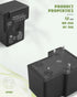5Pins Relay 12VDC NO-20A NC-10A for Automotive Industrial & Home Automation Black Replace T9AV5L12-12......