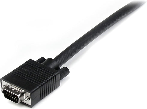 StarTech.com MXT101MMHQ3 3-Feet Coax High Resolution Monitor VGA Cable - HD15 M/M...