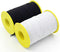 Milcraft (2 Rolls) White AND Black Elastic Thread 547 Yard Package 0.5mm Thickness...