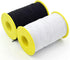 Milcraft (2 Rolls) White AND Black Elastic Thread 547 Yard Package 0.5mm Thickness...