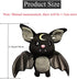 Bat Plush Stuffed Animal Toys,Halloween Black Bat Decor Soft Hugging Plush Doll Toy Gifts,for Kids Birthday, Halloween, Christmas (Black,11.8inch)...