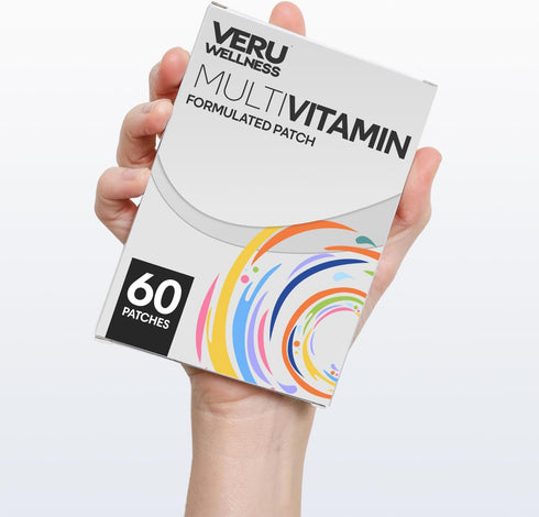 Multivitamin Plus Daily Patch - Time Release Self Adhesive Patch, 8-10 Hours (60 Count)...