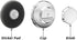 SANNO Powerful Vacuum Suction Cups replacement for Shower Caddy, Sope dish,Double Hooks- Set of 2...
