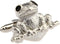 Frog Pair Cufflinks in a Presentation Gift Box & Polishing Cloth...