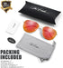The Fresh Classic Metal Frame Mirror Lens Aviator Sunglasses with Gift Box...