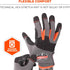 Ergodyne womens Standard Work Gloves, Gray, X-Large US...
