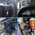 Wireless Bluetooth Media Button Remote Selfie Control Car Motorcycle Steering Wheel Music for iPhone or Android with Mount...