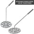 Bunuelos Mold with Handle,Rosette Timbale Iron Set Aluminum Waffle Molds with Handle,Funnel Cake Ring,Molde Para Buñuelos De Viento Maker Mexicano...