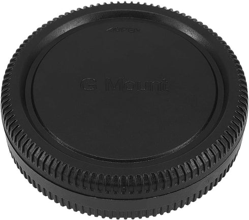 Haoge Camera Body Cap and Rear Lens Cap Cover Kit for Fujifilm G GF GFX Mount Camera Lens Such as GFX 50S 50R 100......