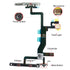 Johncase New OEM Power Volume Button Control Switch On/Off + Flash Light + Mic + Mute Connector Flex Cable w/Bracket Replacement Parts Compatible ...
