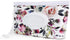 Itzy Ritzy Travel Wipes Case - Reusable Wipe Pouch – Take & Travel Pouch Holds Up To 30 Wet Wipes, Includes Silicone Wristlet Strap, Floral...