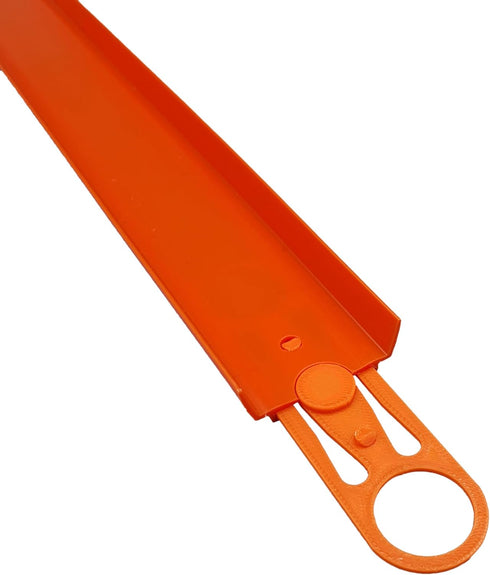 Hot Wheels Compatible 3D Printed Track Connectors - Set of 30 (Orange) - ELLTI...