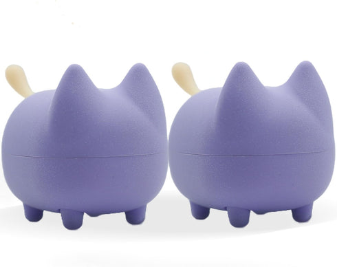 2PCS Cute Bluetooth Speaker, Mini Cat Portable Wireless Speakers with Stereo Sound, Built-in Mic, Dual Pairing,40H Playtime for Room, Desk Decor, ...