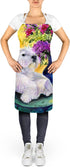 Caroline's Treasures SS8301APRON Westie Apron Cooking Kitchen Server Baking Crafts Gardening for Adult Women Men, Unisex, Large, Multicolor...