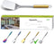 Berglander Spatula, Stainless Steel Gold Handle Solid Turner, Golden Handle Kitchen Spatulas Titanium Plating, Cooking Spatula, Spatula For Cookin...