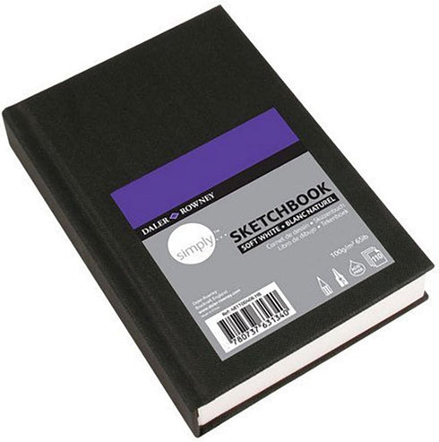 Daler Rowney Hardbound Sketchbook, Extra White, 4 x 6, 110 Sheets, 1 Each...