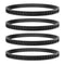 (4 Pack) 45-69-0010 BandSaw Pulley Tires Replacement Milwaukee Band Saw Blade Pulley Tires 6230 6232-6 6225 AO2807 6238N 6238-20 2729-20...
